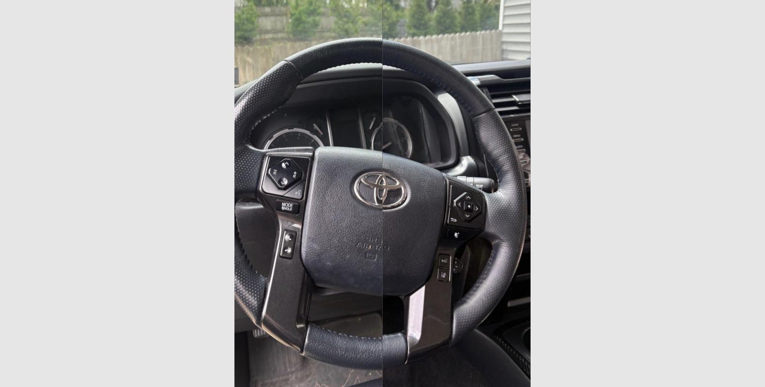 Boone Mobile Detailing Toyota exterior before and after detail in Midlothian VA