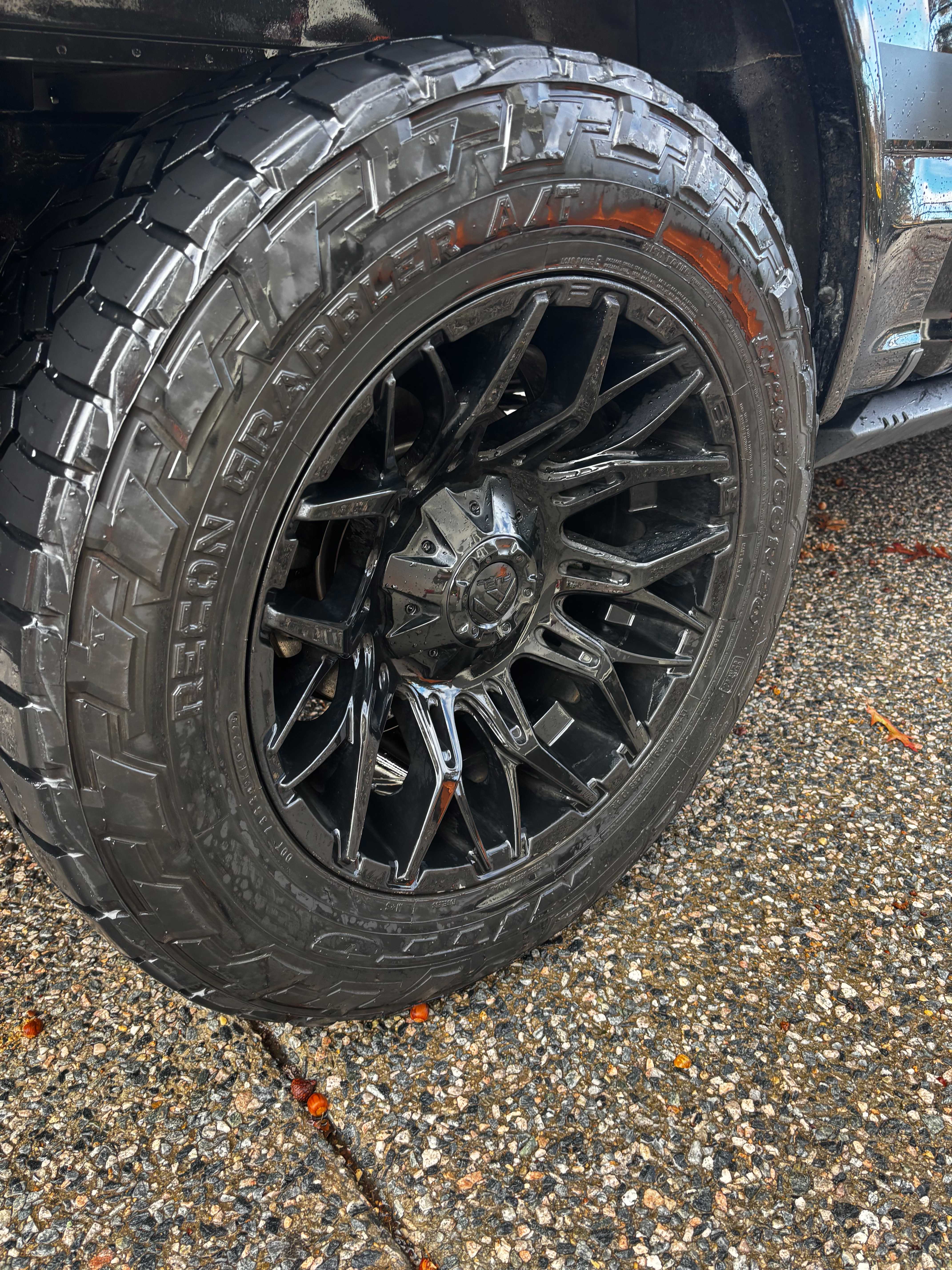 Boone Mobile Detailing off-road wheel and tire detail in Midlothian VA